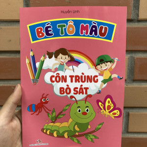 Bé tô màu mẫu giáo - Côn trùng (2024-10k)